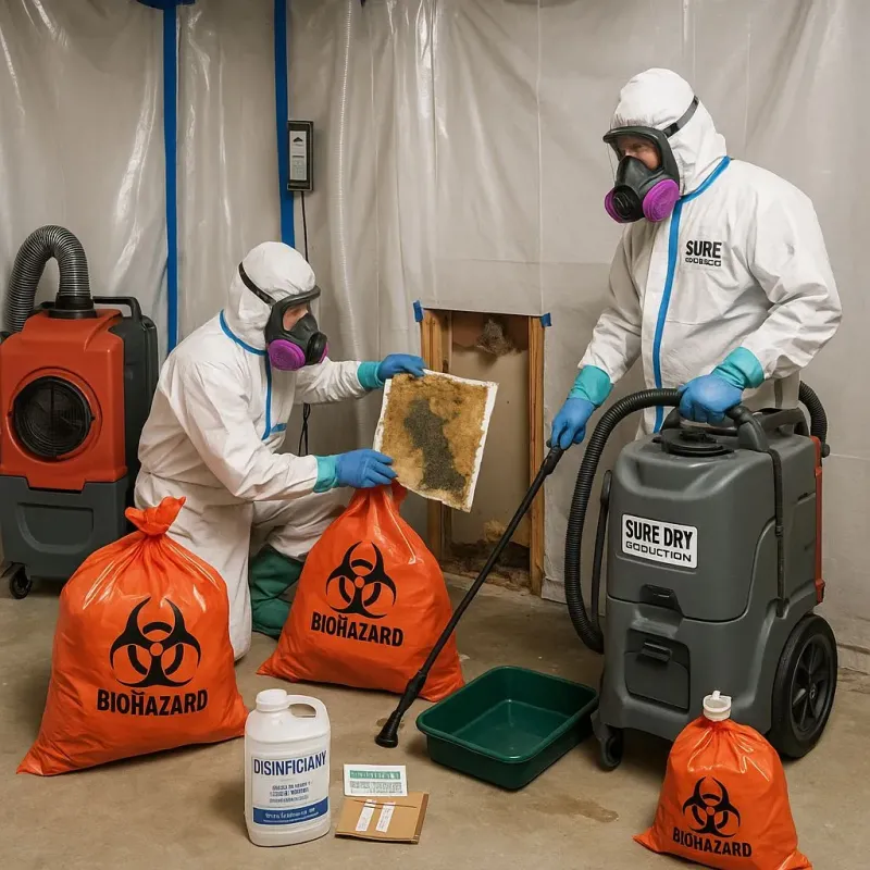 Contaminated Water Handling Protocols process in North Catasauqua, PA