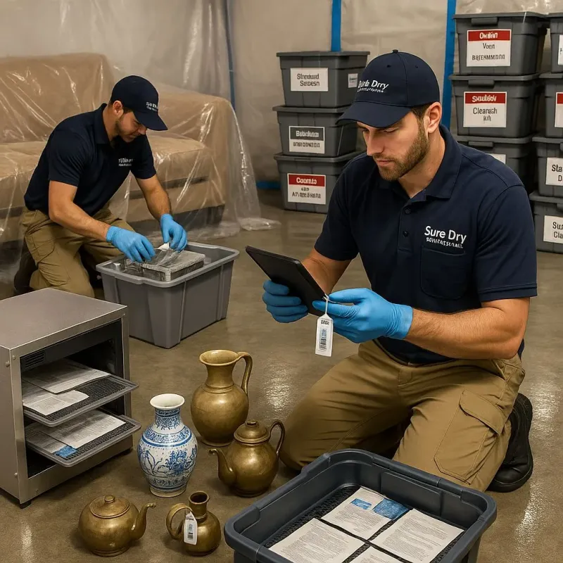 Content Protection and Restoration process in North Catasauqua, PA