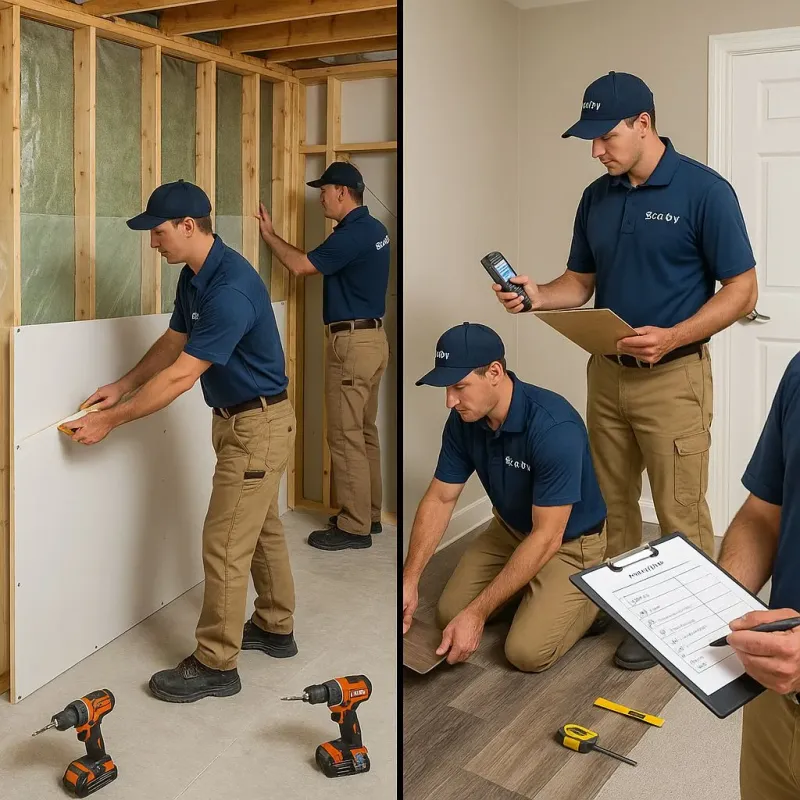 Repairs and Reconstruction process in North Catasauqua, PA